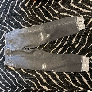 Rag & Bone Distressed Gray Sweatpants Jeans